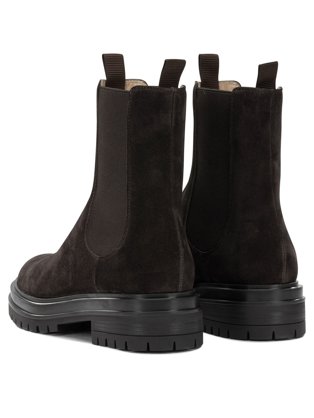 Gianvito Rossi "Chester" Pull On Ankle Boots