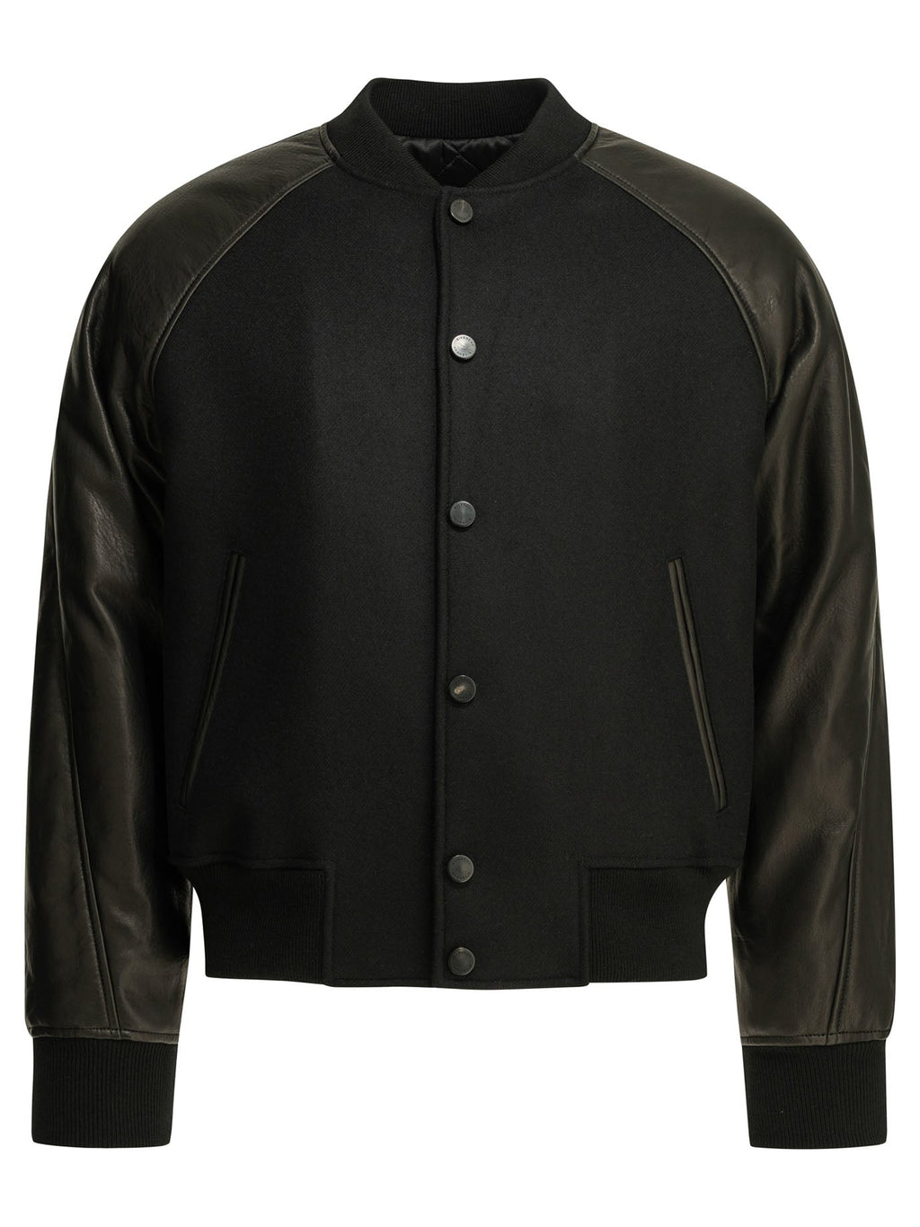 Givenchy Wool Bomber Jacket With Reverse Logo