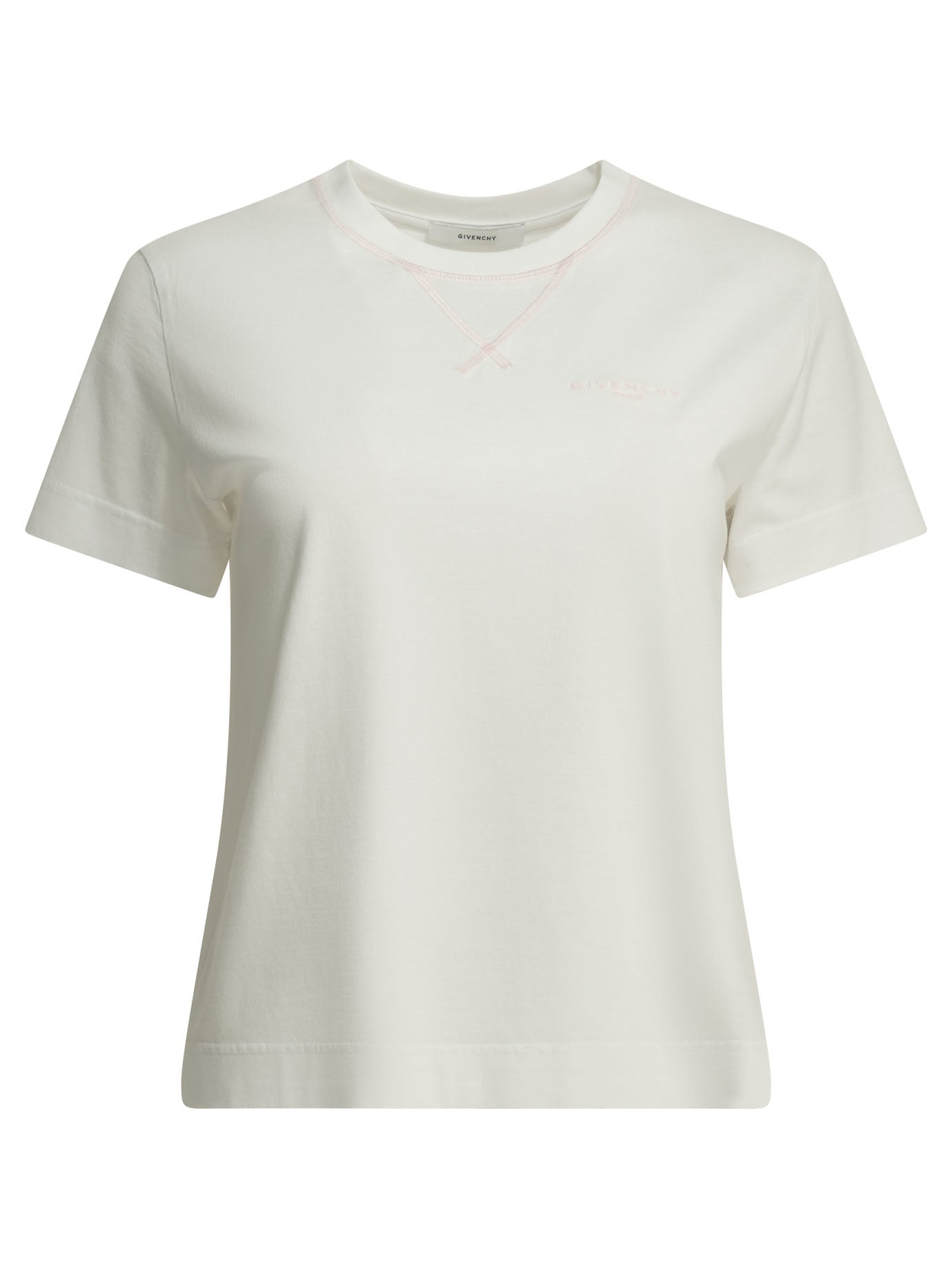 Givenchy Crew Neck T Shirt With Logo