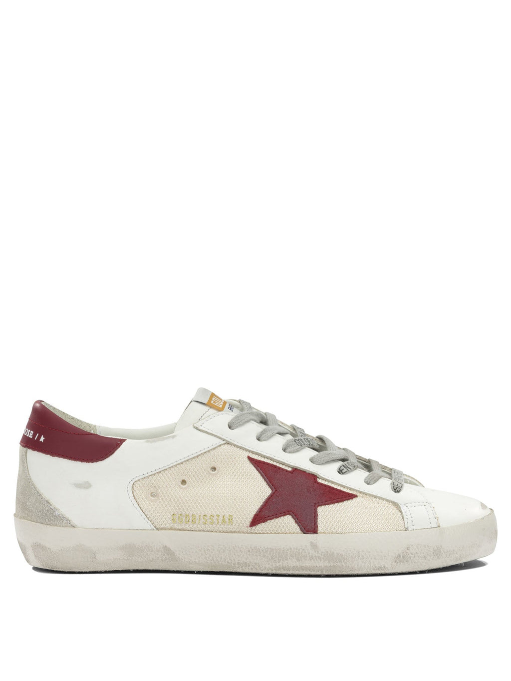 Golden Goose "Super Star Double Quarter" Low Top Sneakers