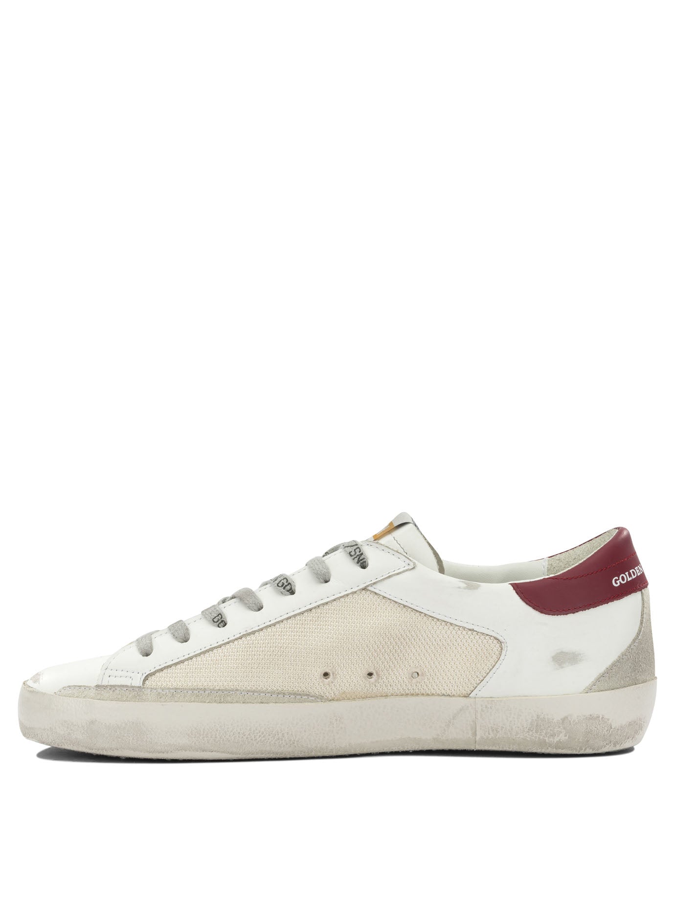 Golden Goose "Super Star Double Quarter" Low Top Sneakers