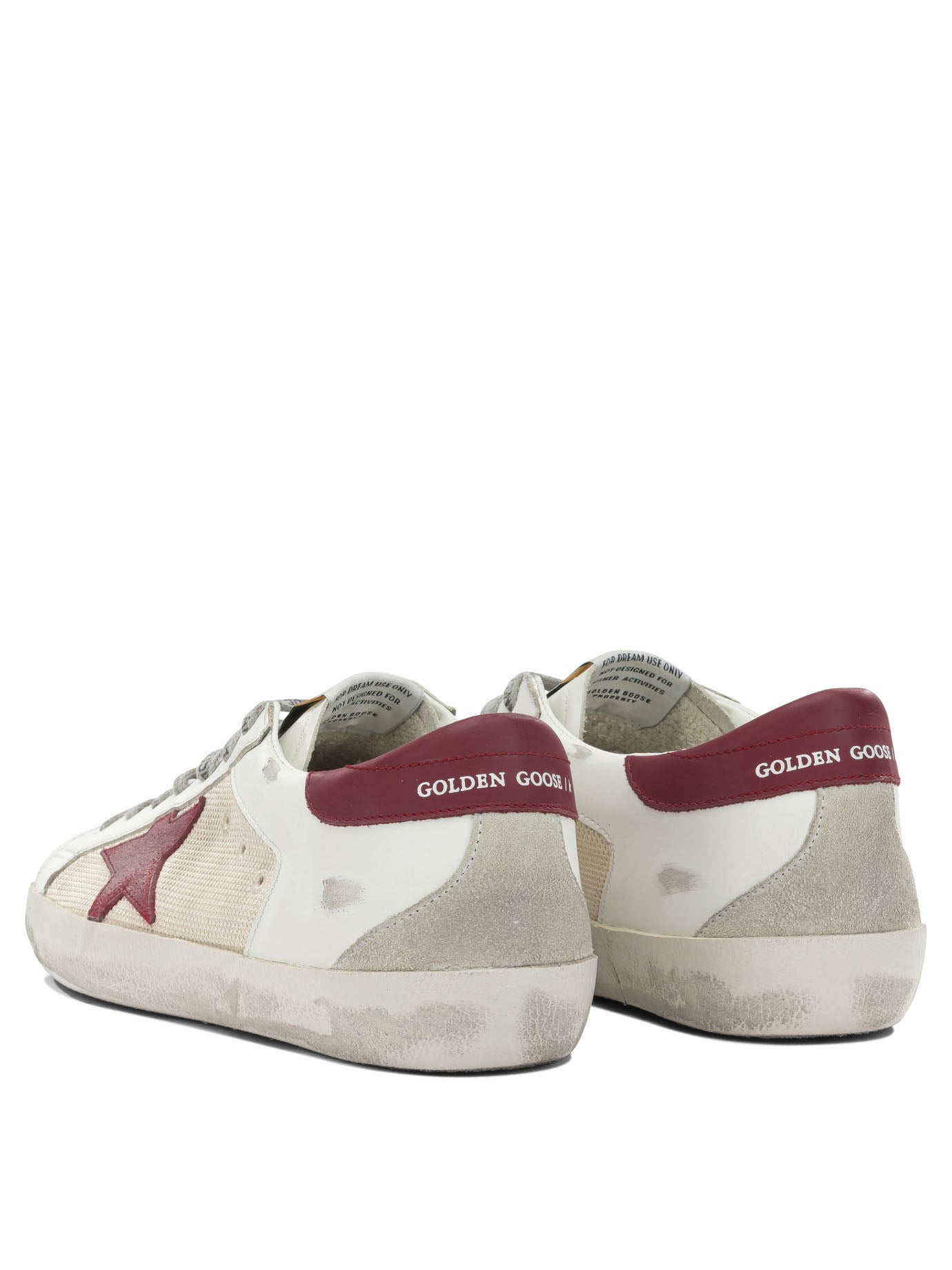 Golden Goose "Super Star Double Quarter" Low Top Sneakers