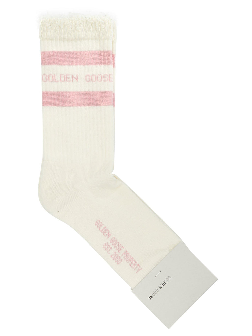 Golden Goose Distressed Sports Socks