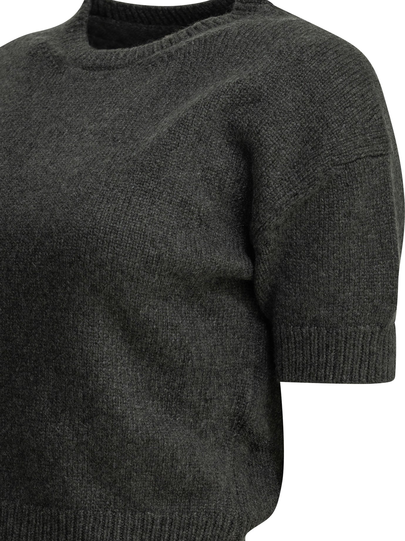 Khaite "Golden" Crew Neck Sweater