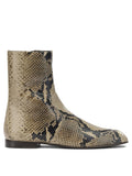 Khaite "Colt" Ankle Boots With Zipper