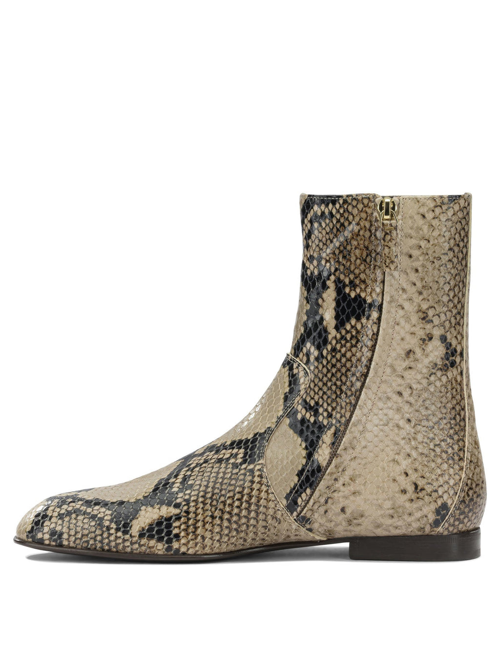 Khaite "Colt" Ankle Boots With Zipper