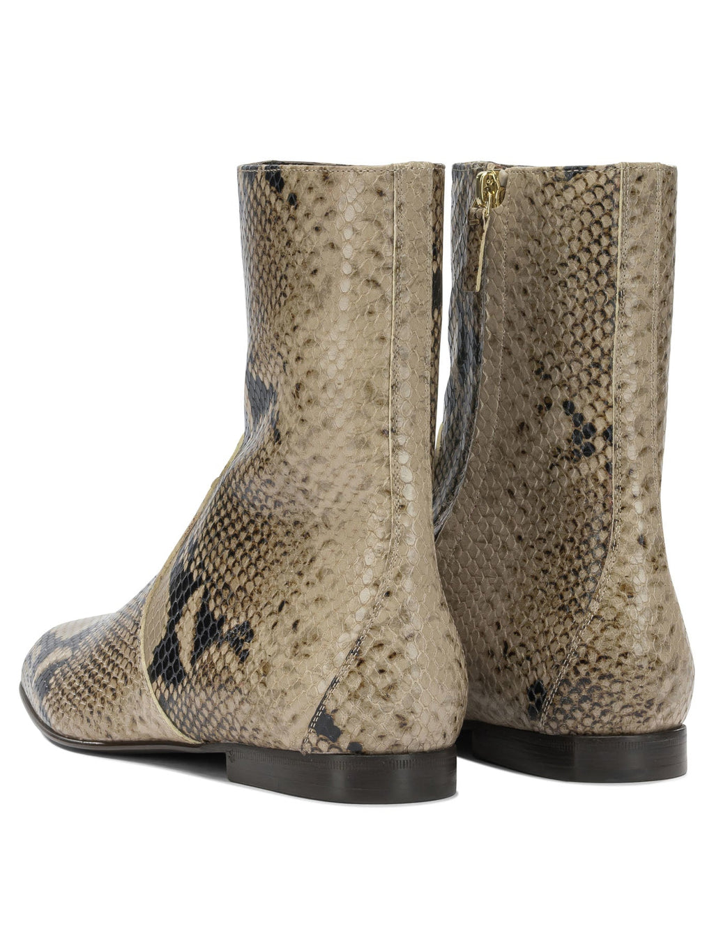 Khaite "Colt" Ankle Boots With Zipper