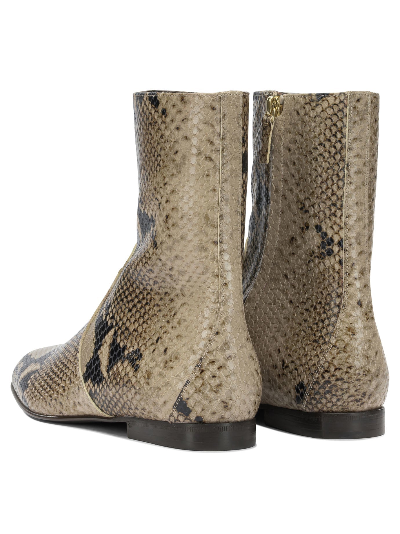 Khaite "Colt" Ankle Boots With Zipper