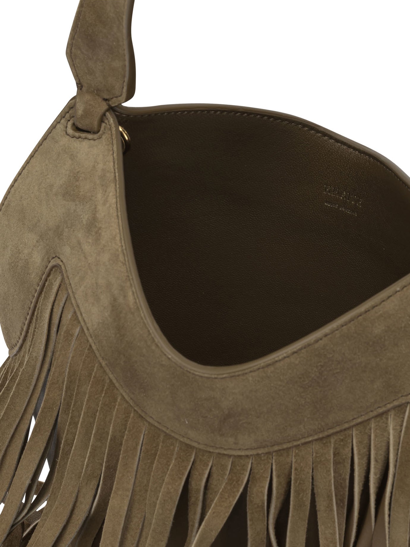 Khaite "Nano Lotus Fringe" Small Shoulder Bag