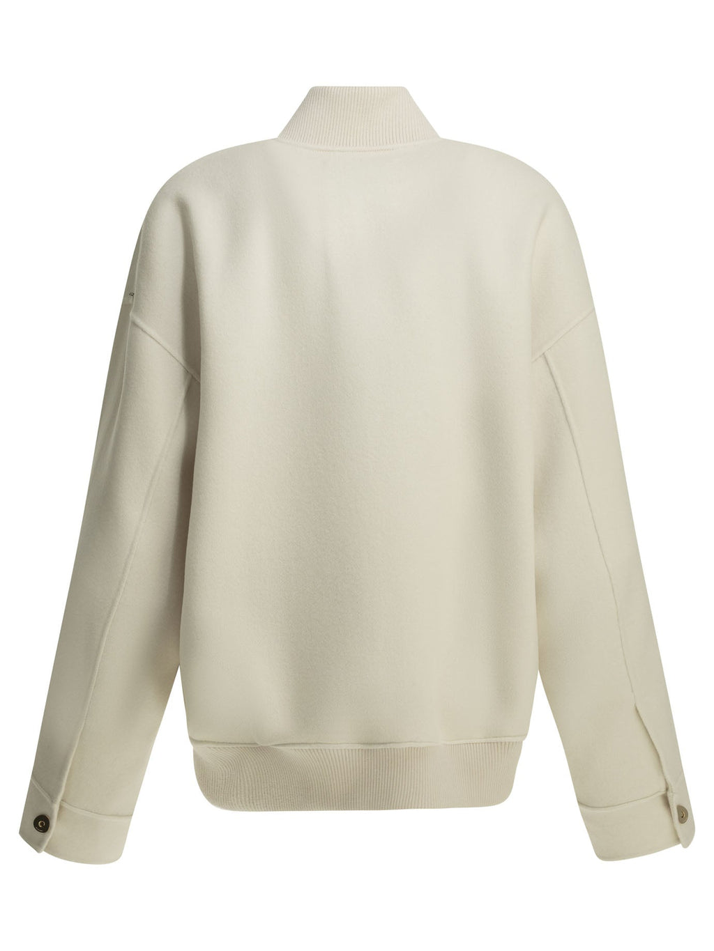 Max Mara Sportmax Virgin Wool Bomber Jacket