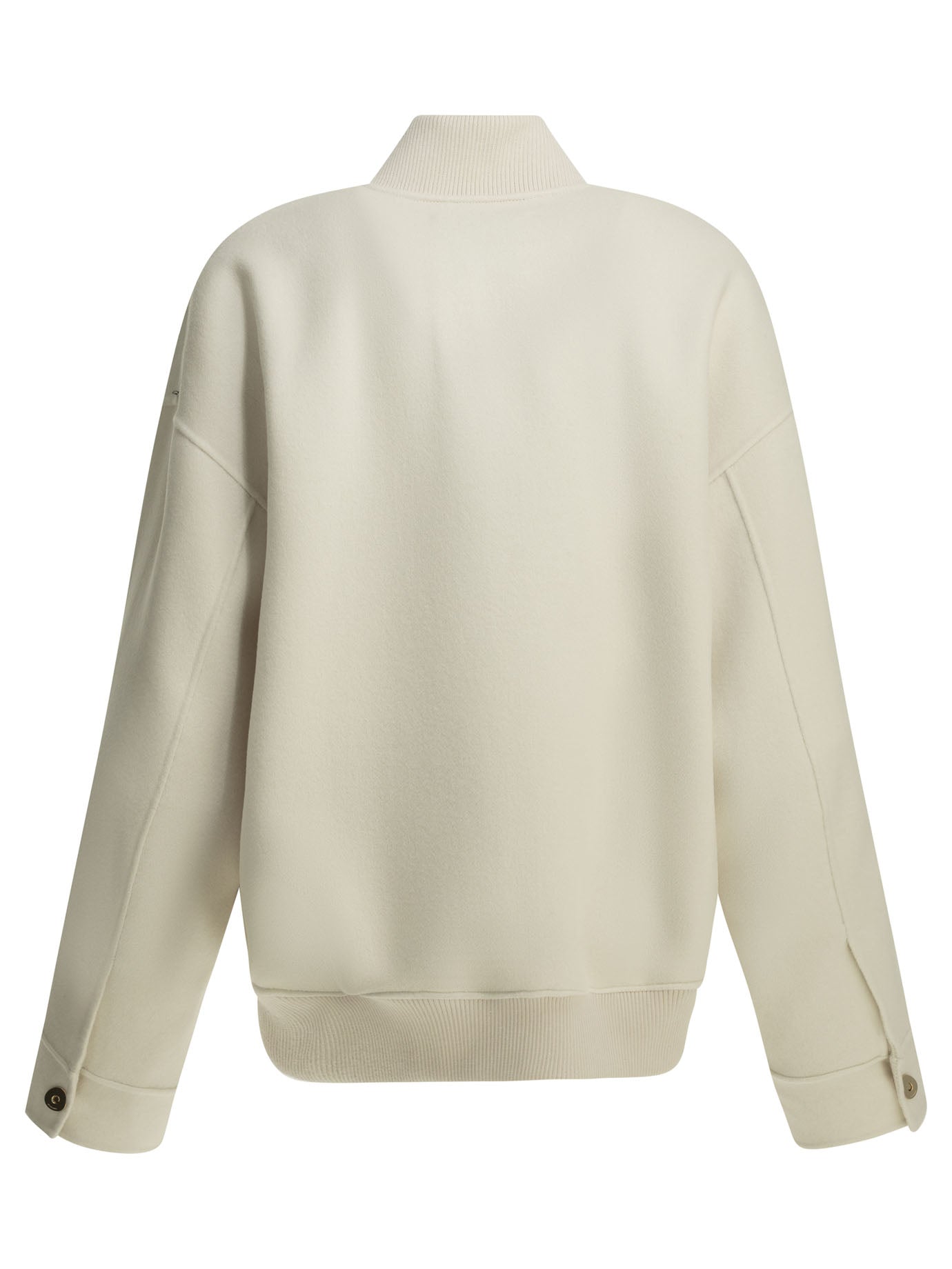 Max Mara Sportmax Virgin Wool Bomber Jacket