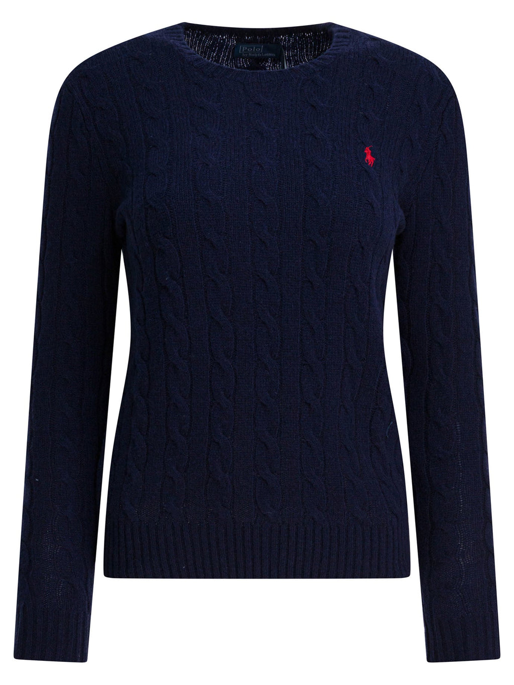 Polo Ralph Lauren Crew Neck Sweater With Logo Made Of Wool And Cashmere