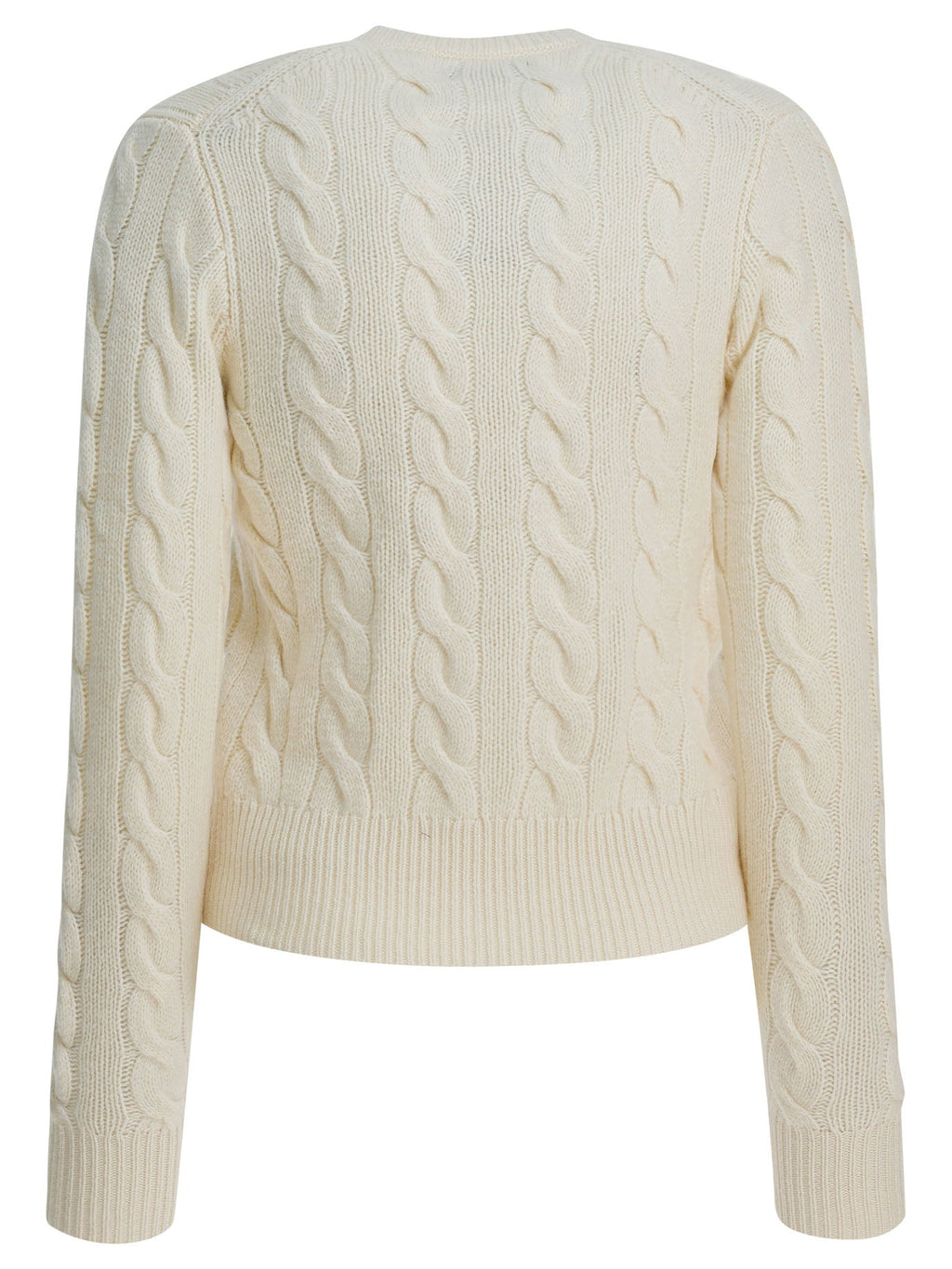 Polo Ralph Lauren Wool And Cashmere Cardigan With Logo
