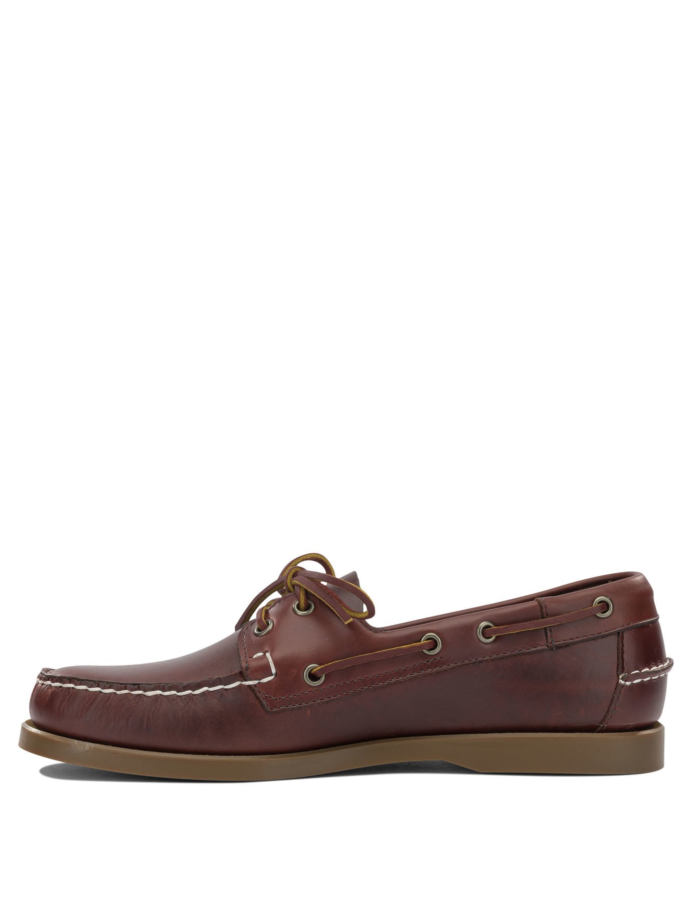 Sebago "Dockside Portland Waxed" Lace Up Loafers