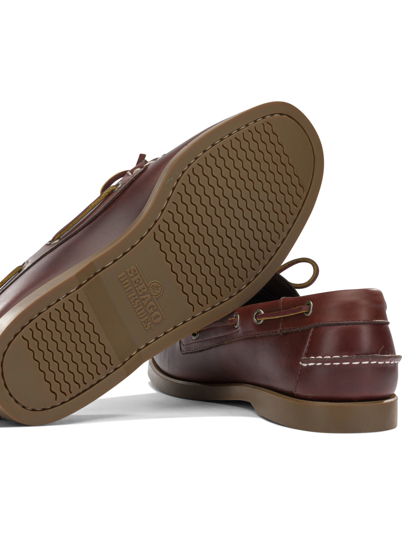 Sebago "Dockside Portland Waxed" Lace Up Loafers