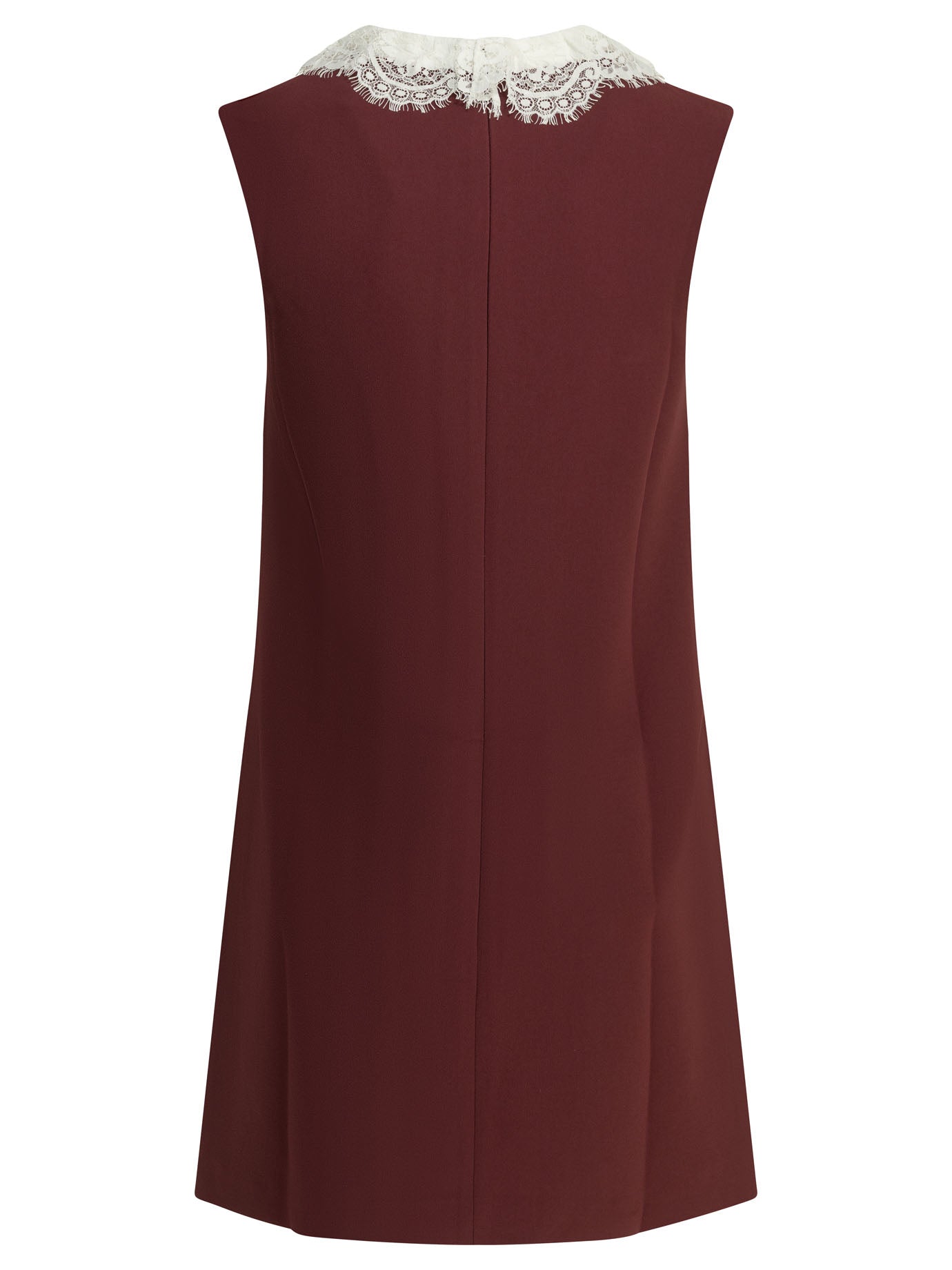 Self Portrait Short Dress With Lace Detail