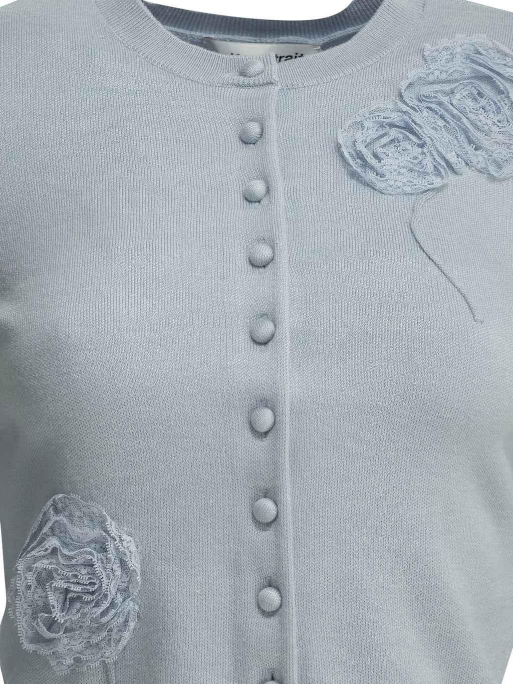 Self Portrait Embroidered Cardigan