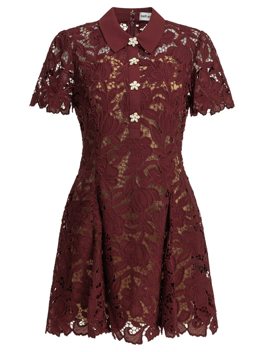 Self Portrait Short Lace Dress