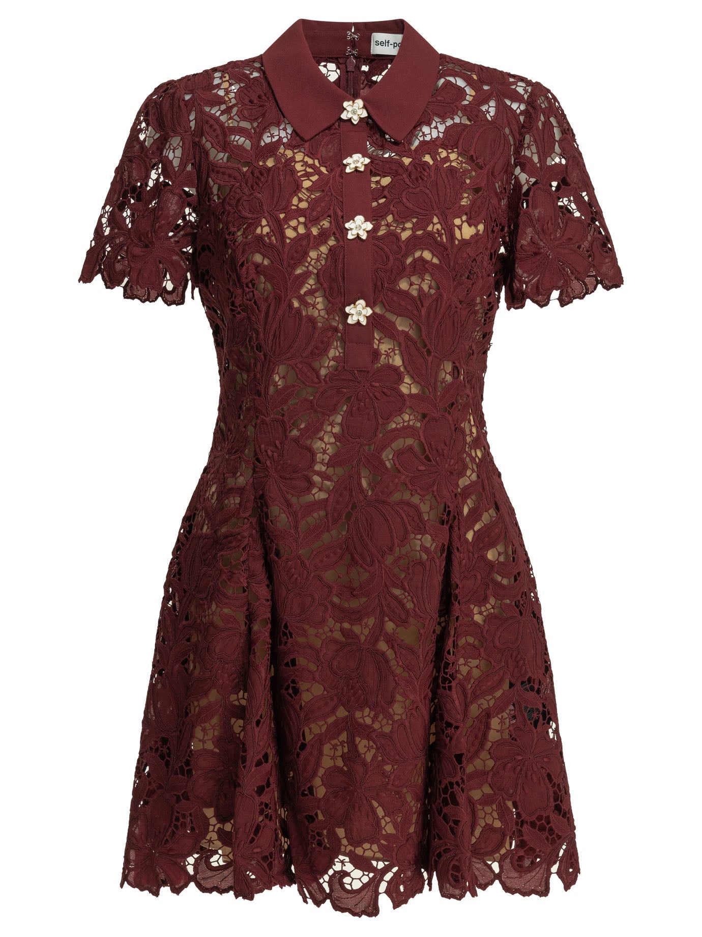 Self Portrait Short Lace Dress
