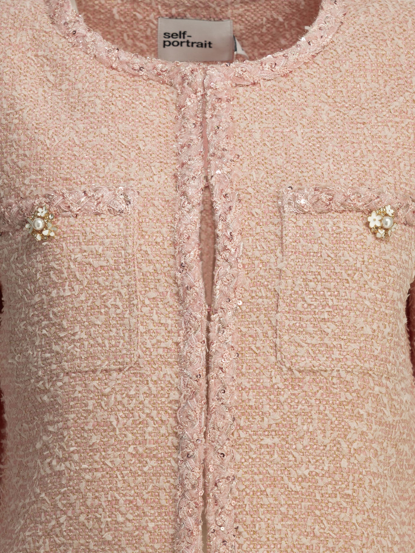 Self Portrait Bouclé Blazer