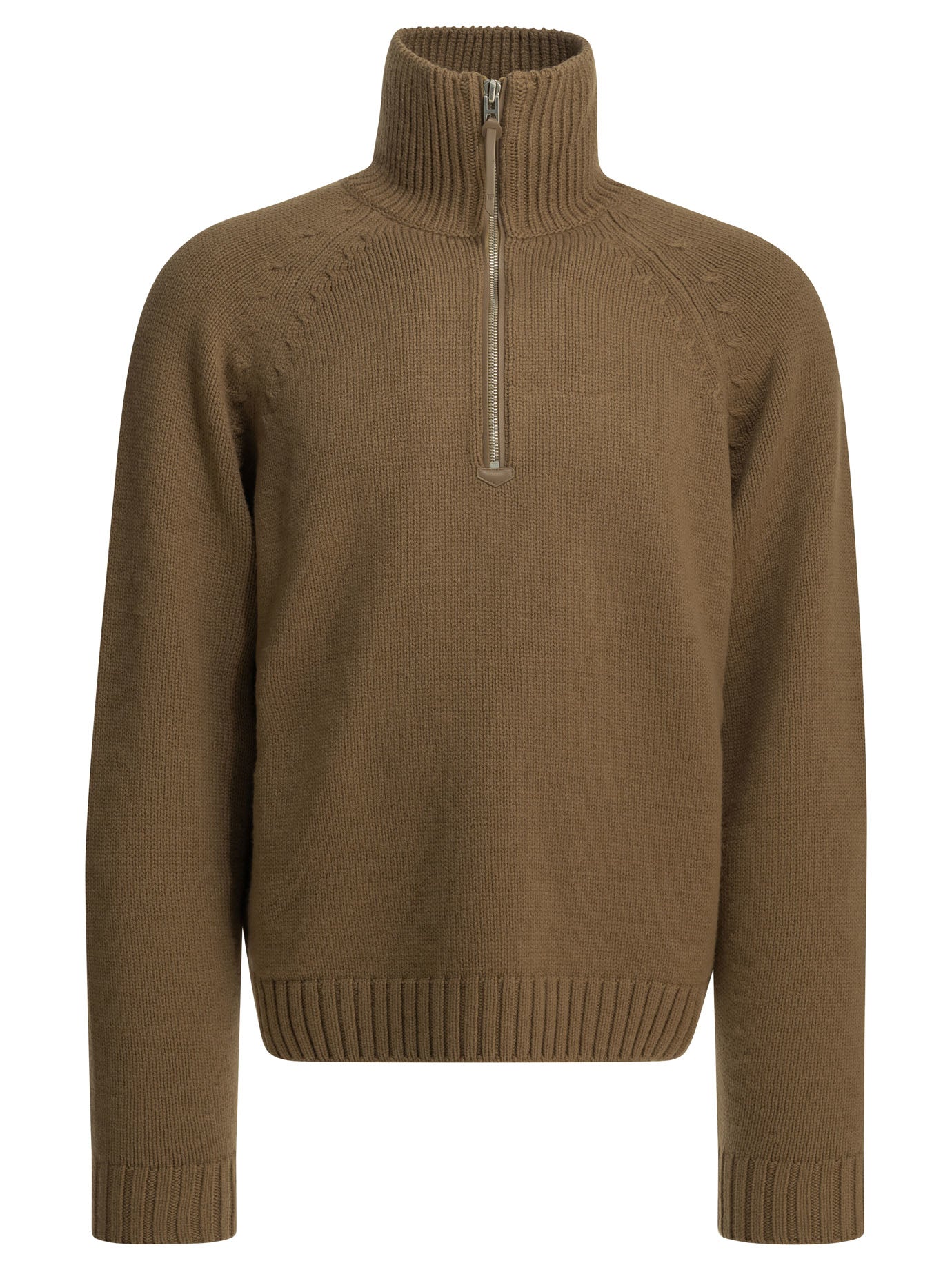Tom Ford Cashmere Wool Blend Half Zip Sweater