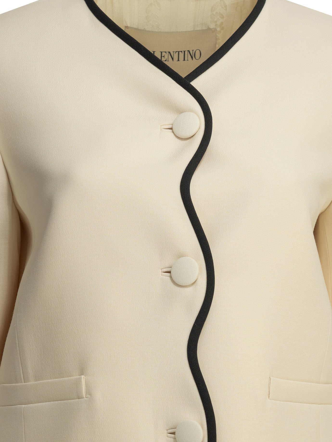 Valentino Crepe Couture Blazer