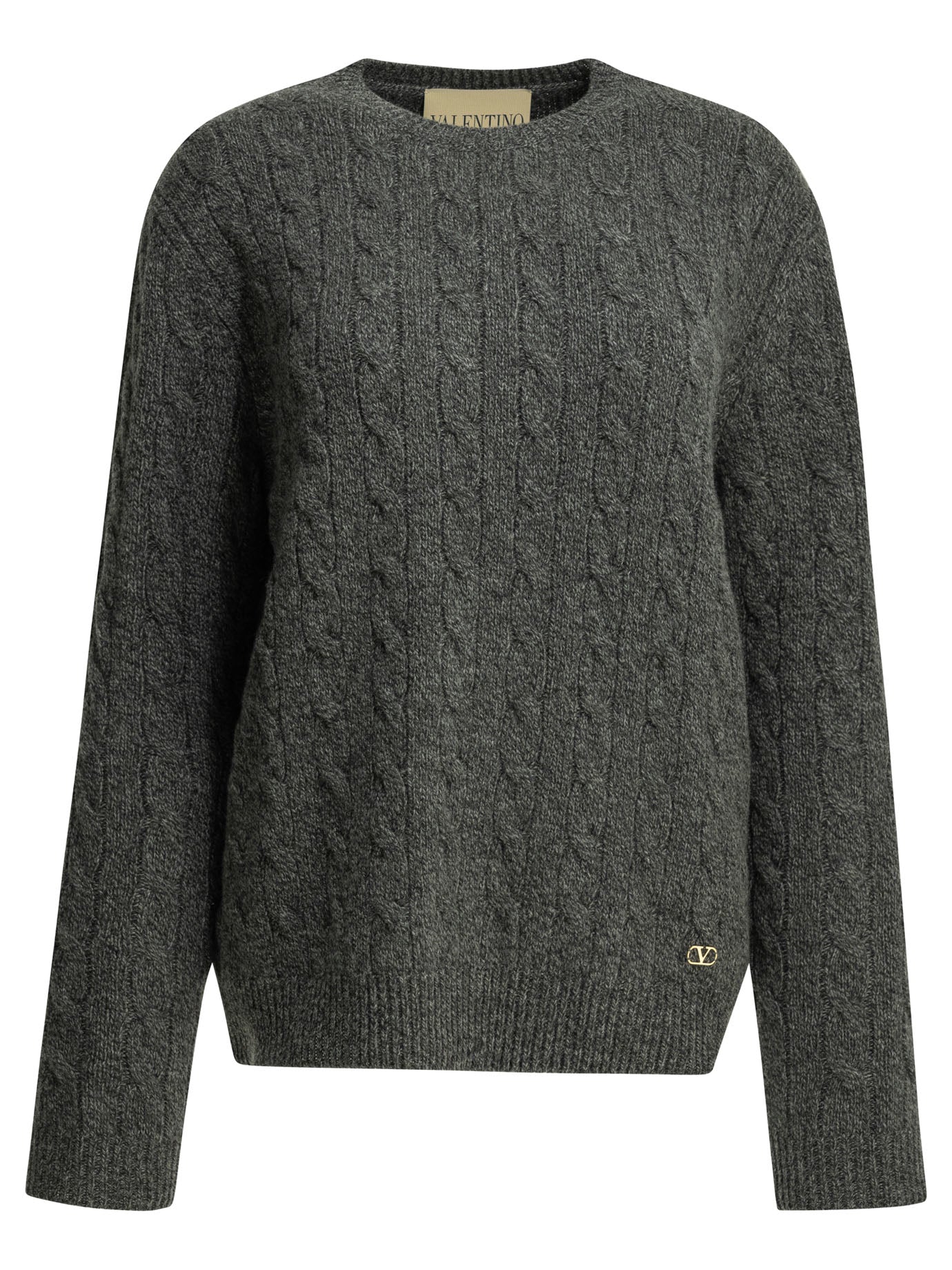 Valentino Virgin Wool Crewneck Sweater