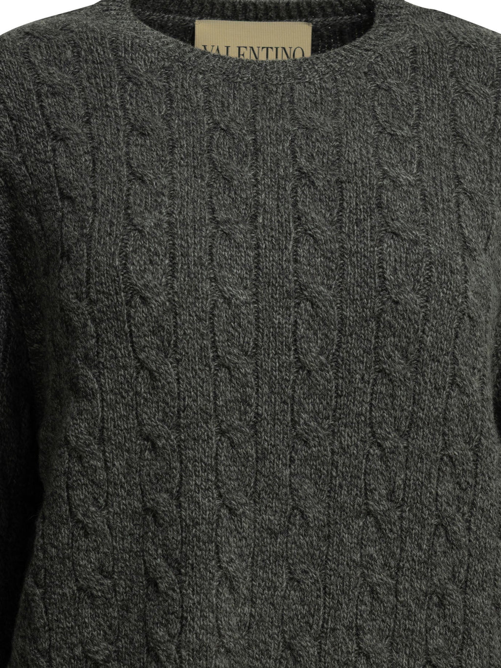 Valentino Virgin Wool Crewneck Sweater