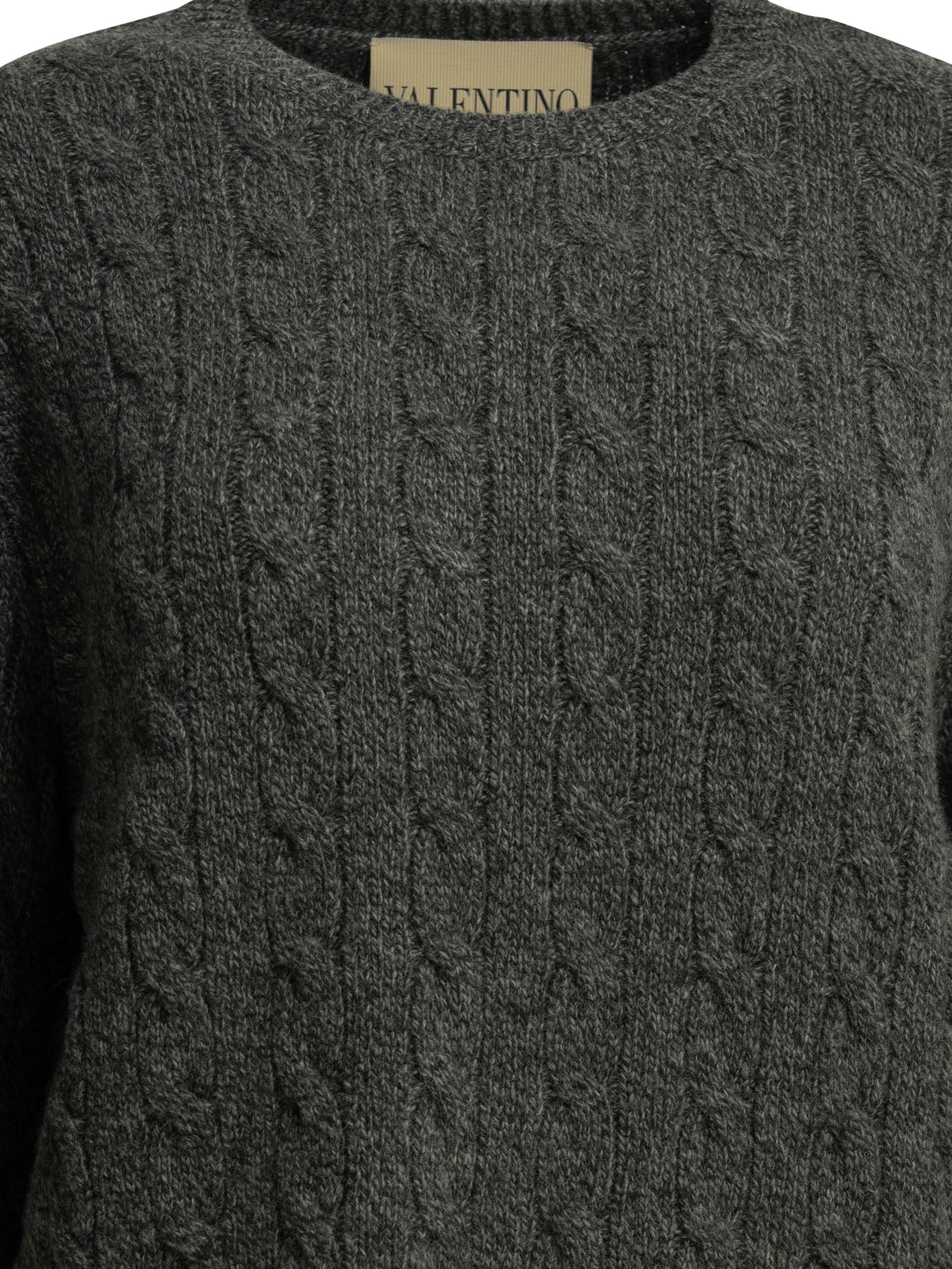 Valentino Virgin Wool Crewneck Sweater