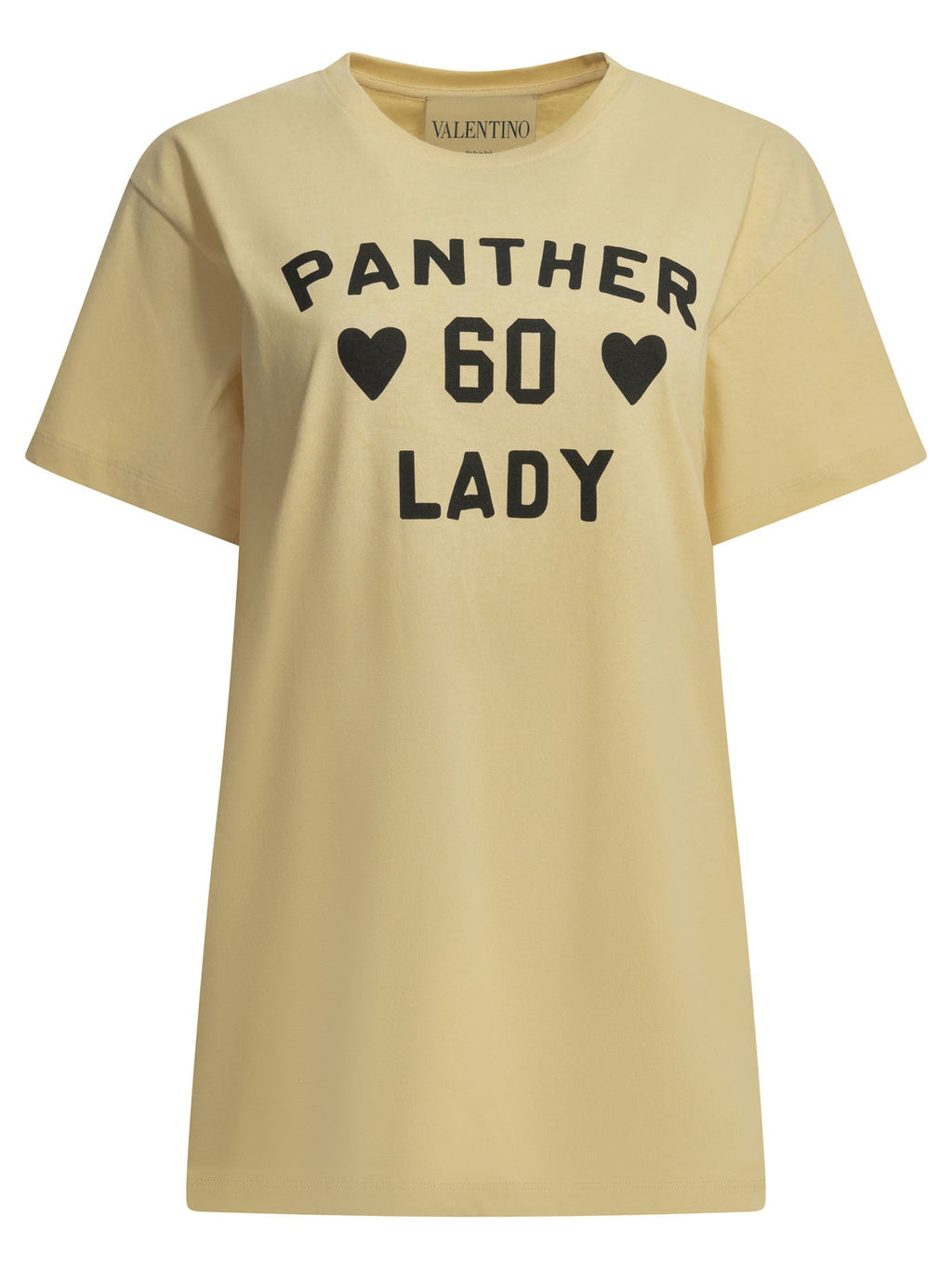 Valentino "Panther Lady" Crew Neck T Shirt