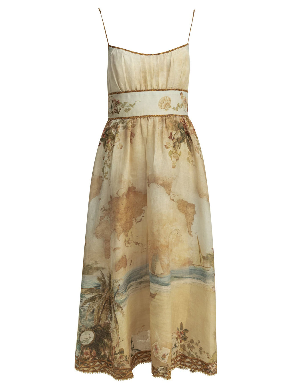 Zimmermann "Mahon" Midi Dress