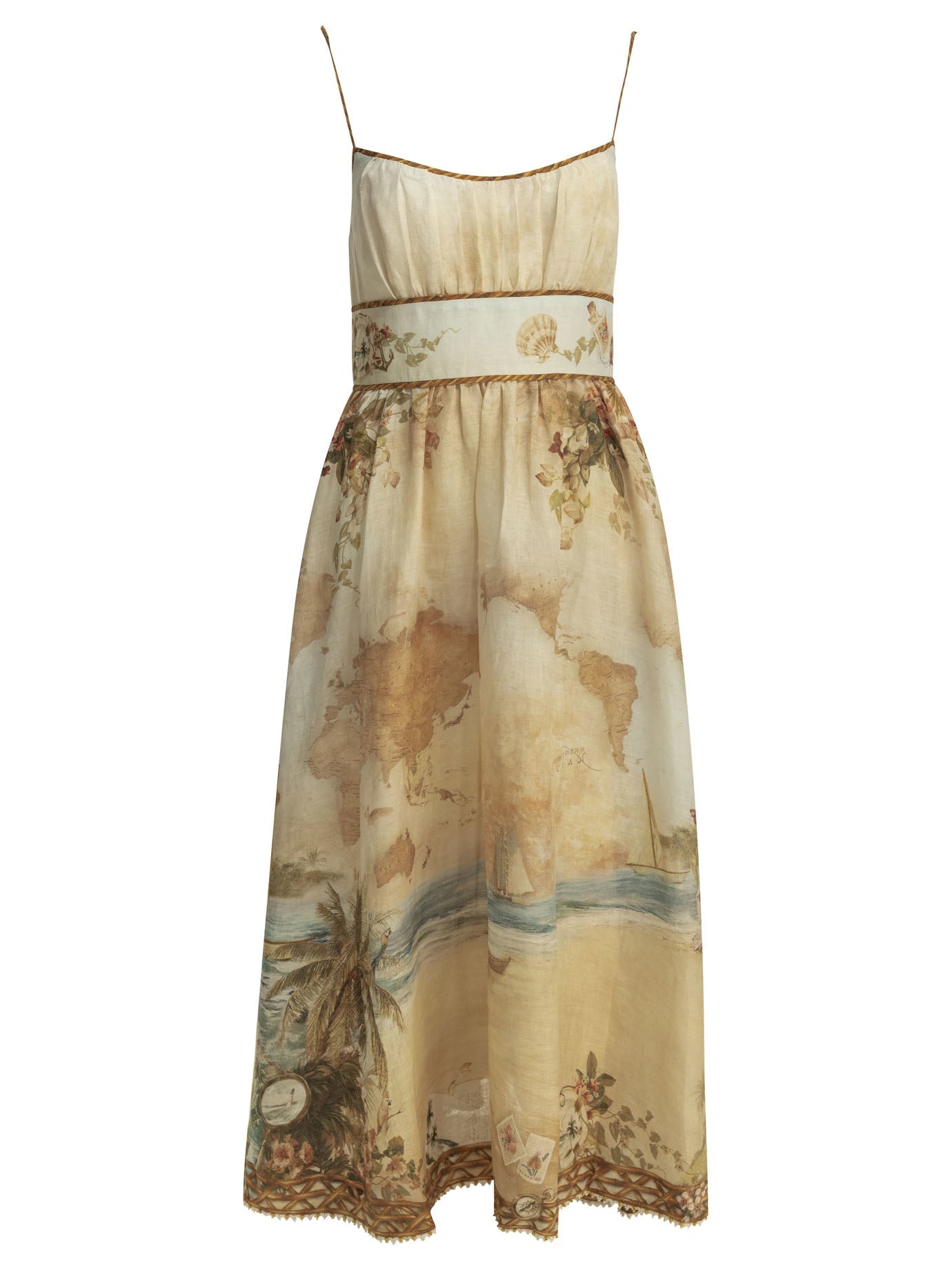 Zimmermann "Mahon" Midi Dress