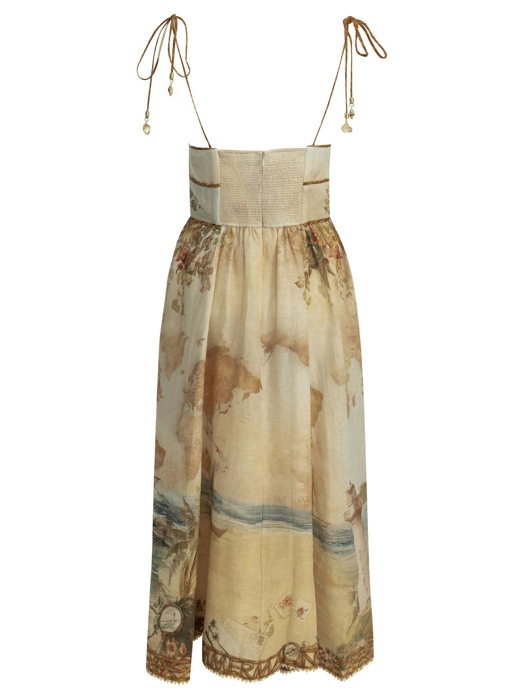 Zimmermann "Mahon" Midi Dress