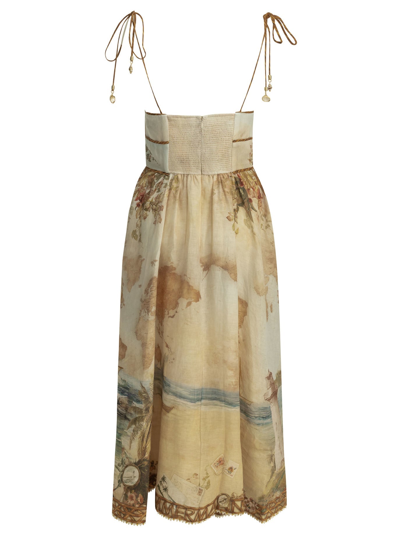 Zimmermann "Mahon" Midi Dress