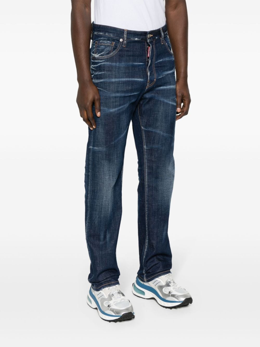 Dsquared2 Mid Rise Skinny Jeans