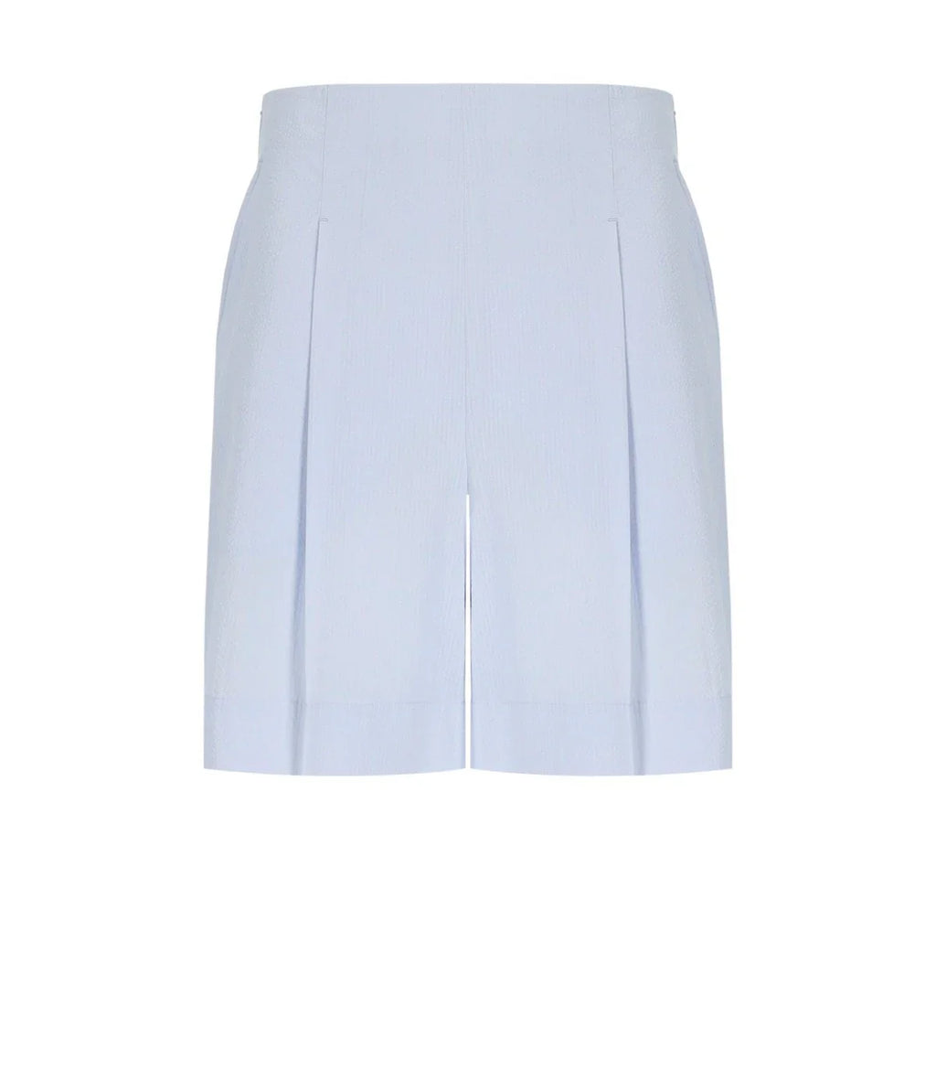 Mm Max Mara Balta Light Blue Bermuda Shorts