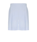 Mm Max Mara Balta Light Blue Bermuda Shorts