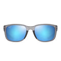 Maui Jim Sunglasses Akala B599 14 Mj0599 Sa 004 Matte Gray/Hawaii Blue Unisex Polarized