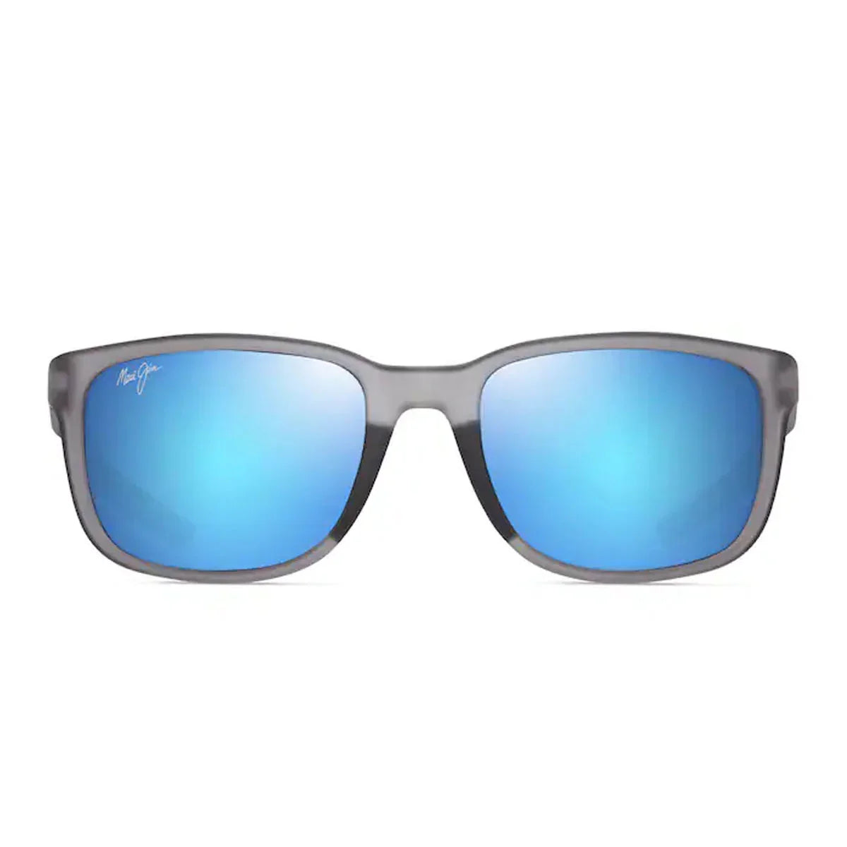 Maui Jim Sunglasses Akala B599 14 Mj0599 Sa 004 Matte Gray/Hawaii Blue Unisex Polarized