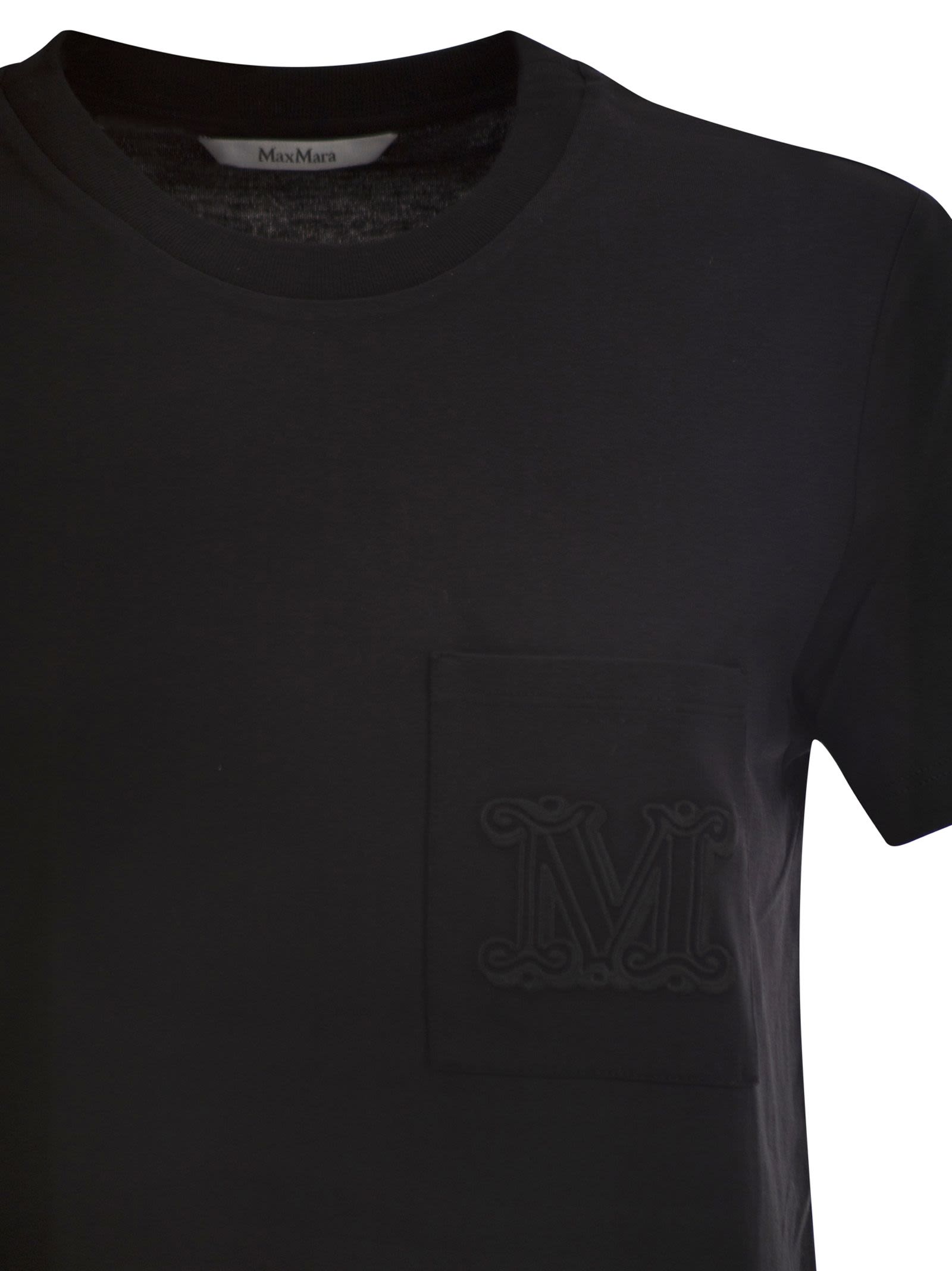 Maxmara Papaia Cotton Jersey T Shirt