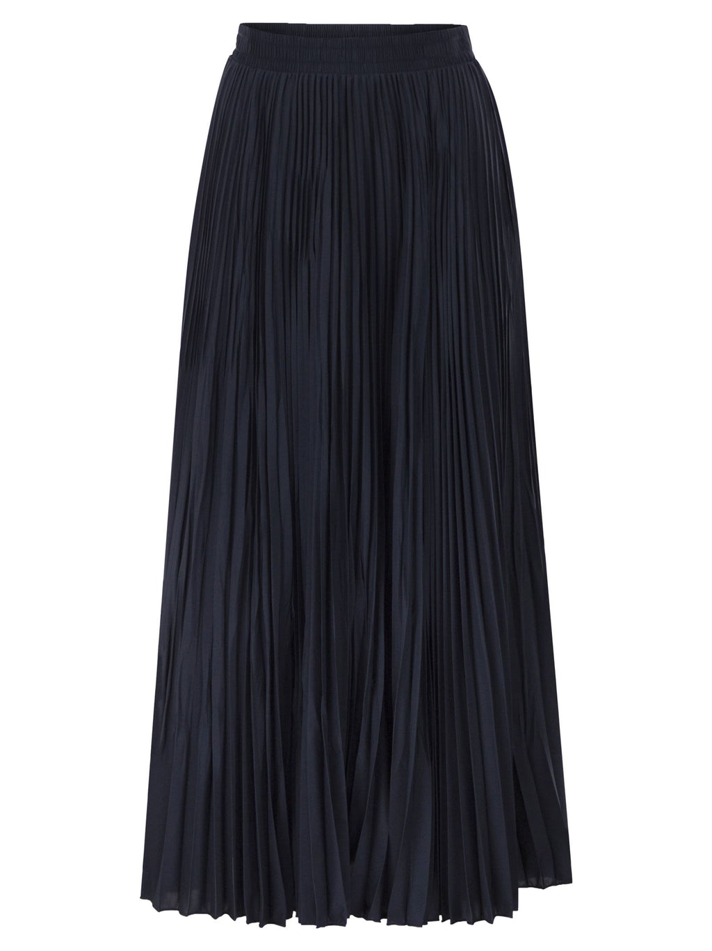 Weekend Maxmara Wkdfoggia Long Pleated Skirt In Fluid Fabric