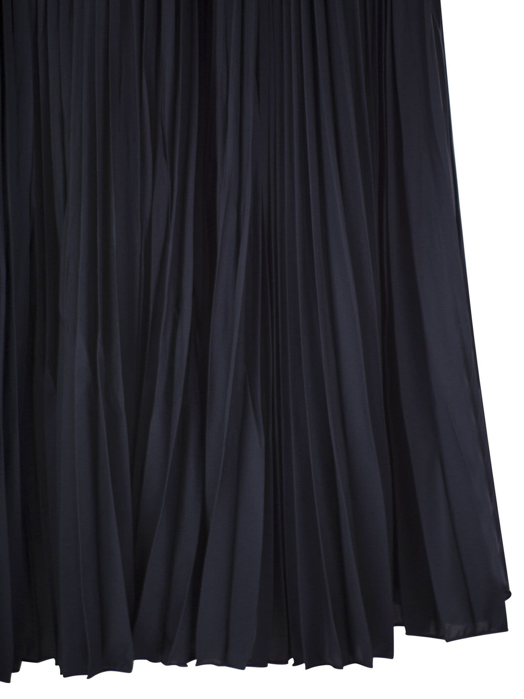 Weekend Maxmara Wkdfoggia Long Pleated Skirt In Fluid Fabric