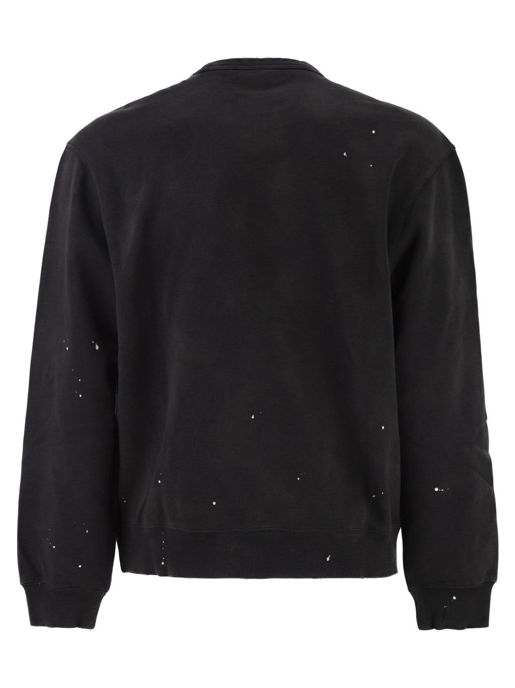 Carhartt Crew Neck Sweatshirt With Spray Effect Logo