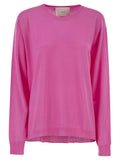 Vanisé Cashmere Crew Neck Jumper With Fluid Silhouette