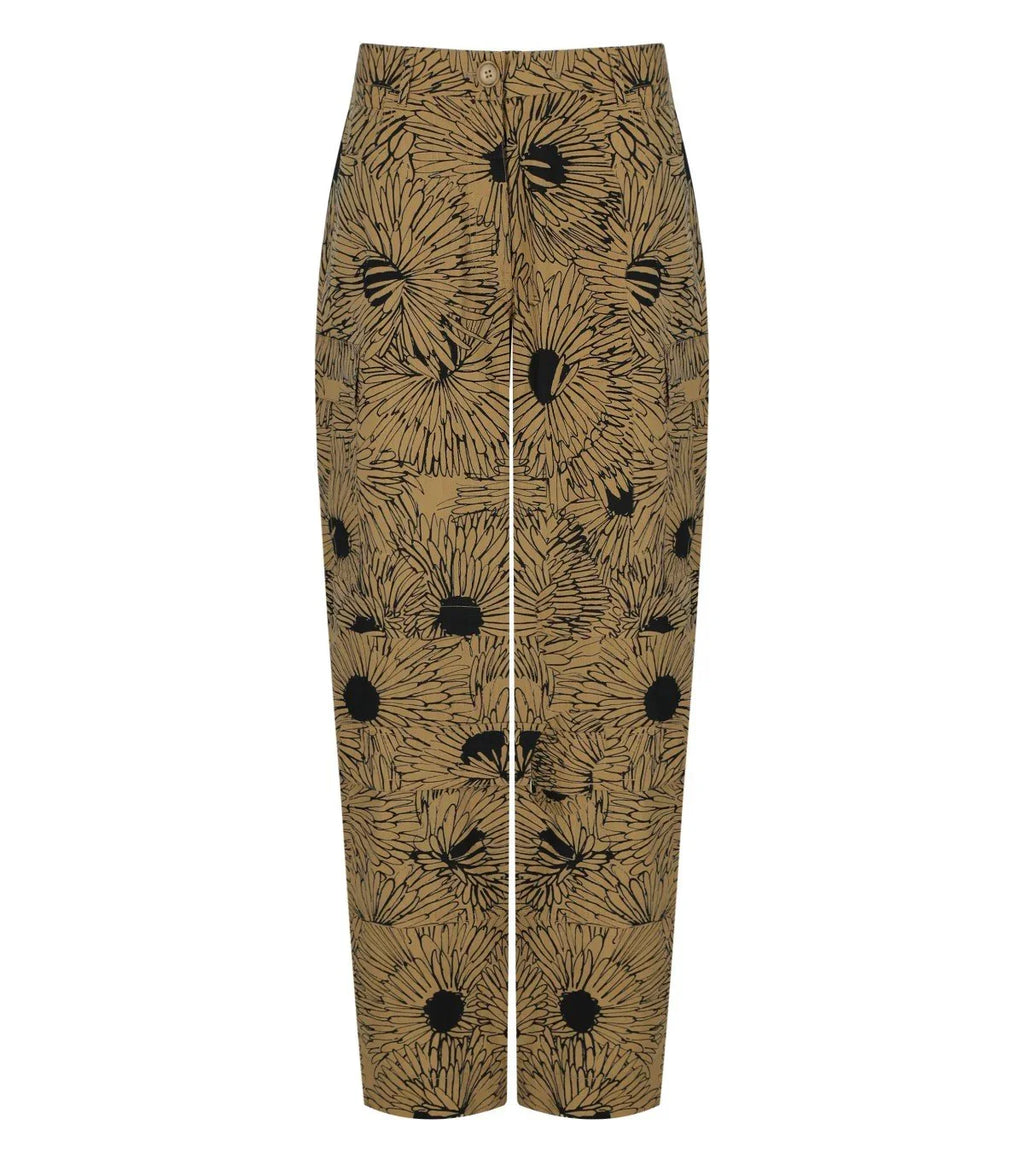 Essentiel Antwerp Josy Beige Cargo Pants