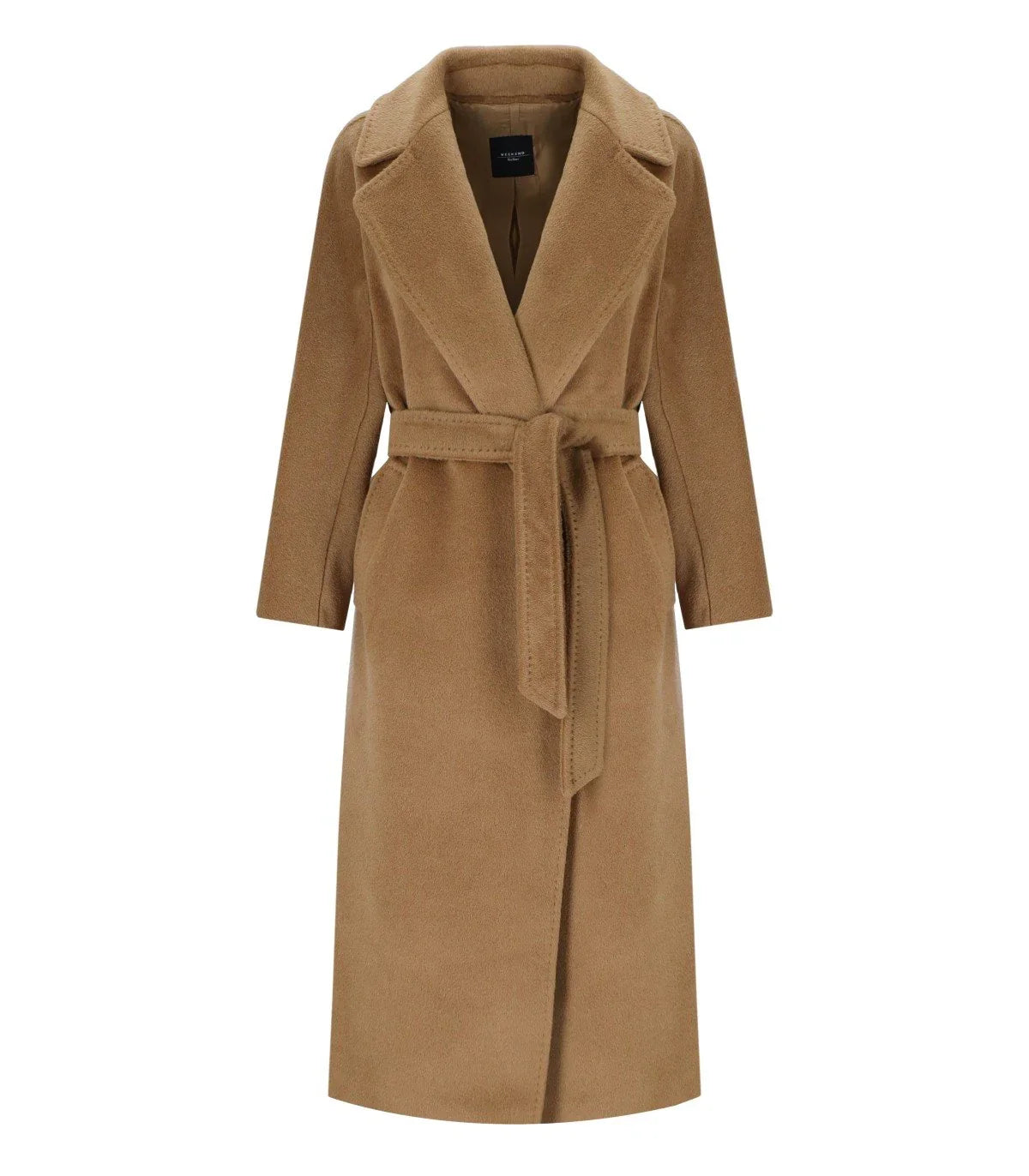Max Mara Weekend Tempera Camel Belted Coat