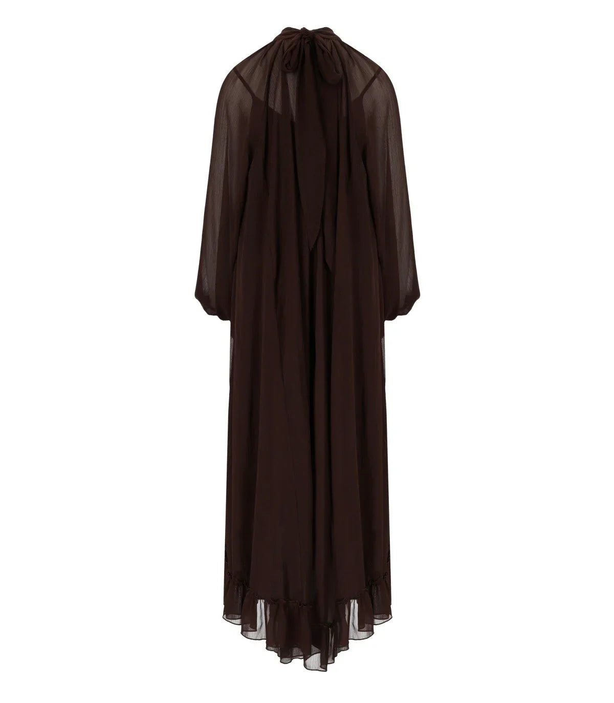 K.K. Chocolate Long Dress
