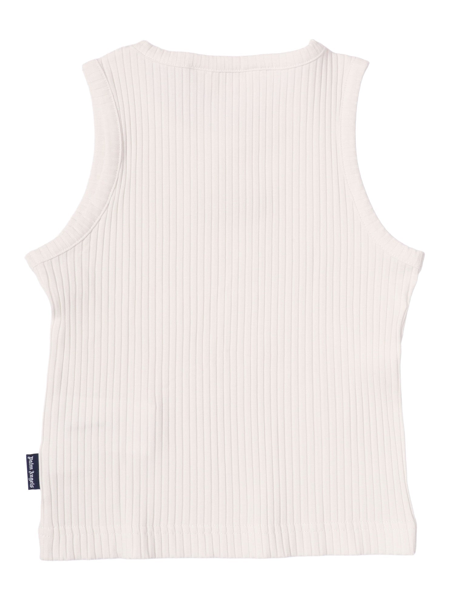 Palm Angels Logo Rib Tank Top Girl
