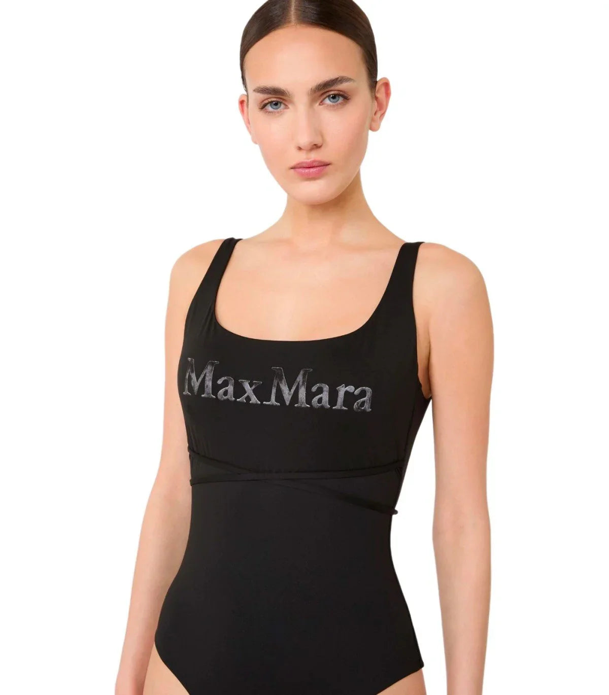 Max Mara Beachwear Carisma Black B Cup Swimsuit