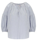 Traffic People Rose Light Blue Top